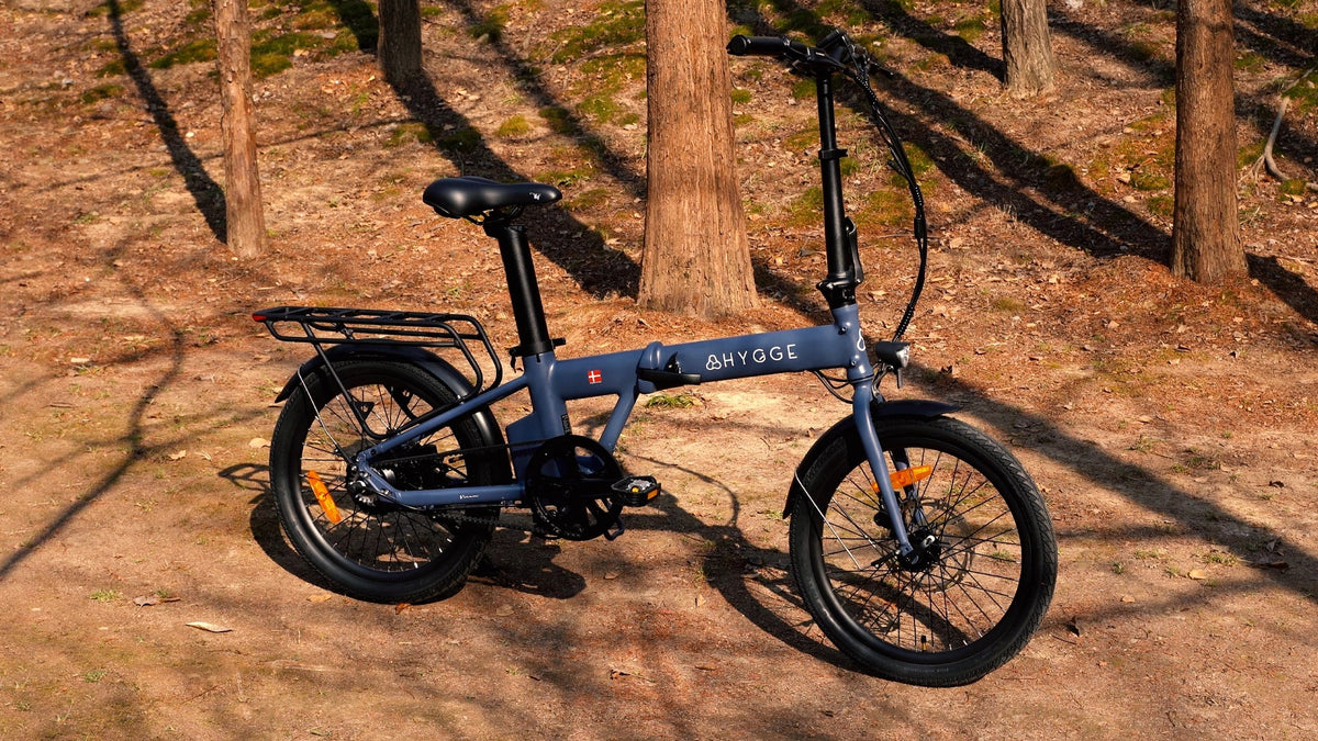 Hygge Virum Auto automatic folding electric bike designed for city riding and easy storage