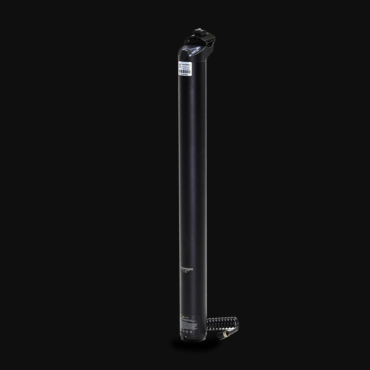 Removable battery from the Hygge Virum series e-bike, designed for long range and reliable performance