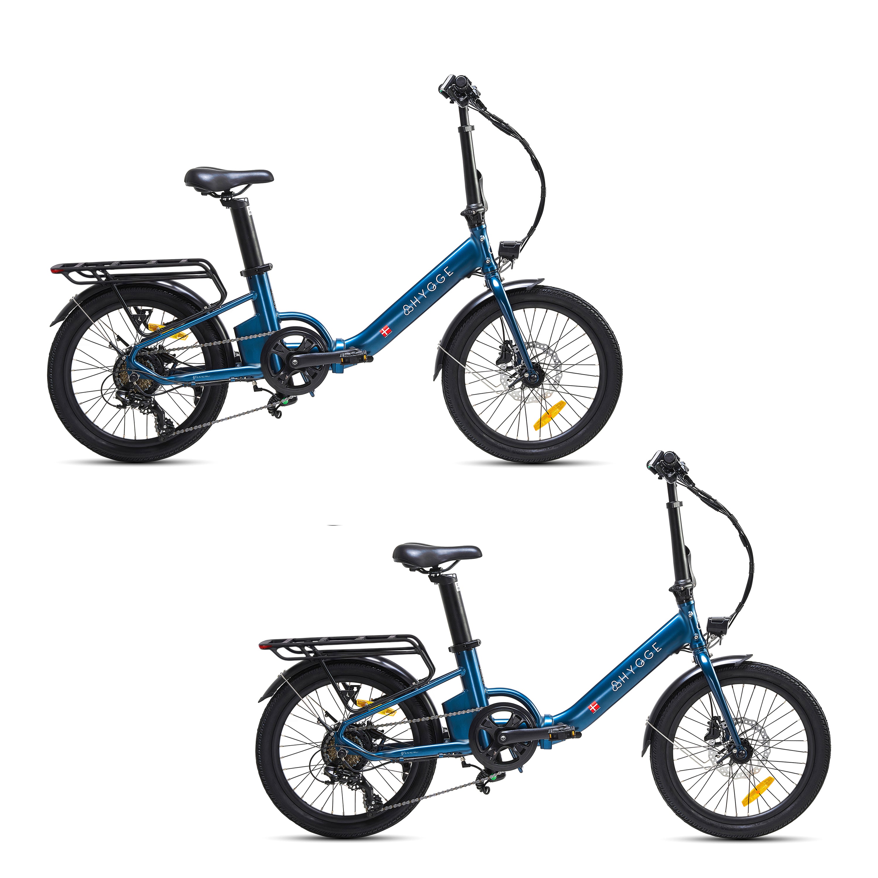 Bicicleta eléctrica plegable con pedal Virum