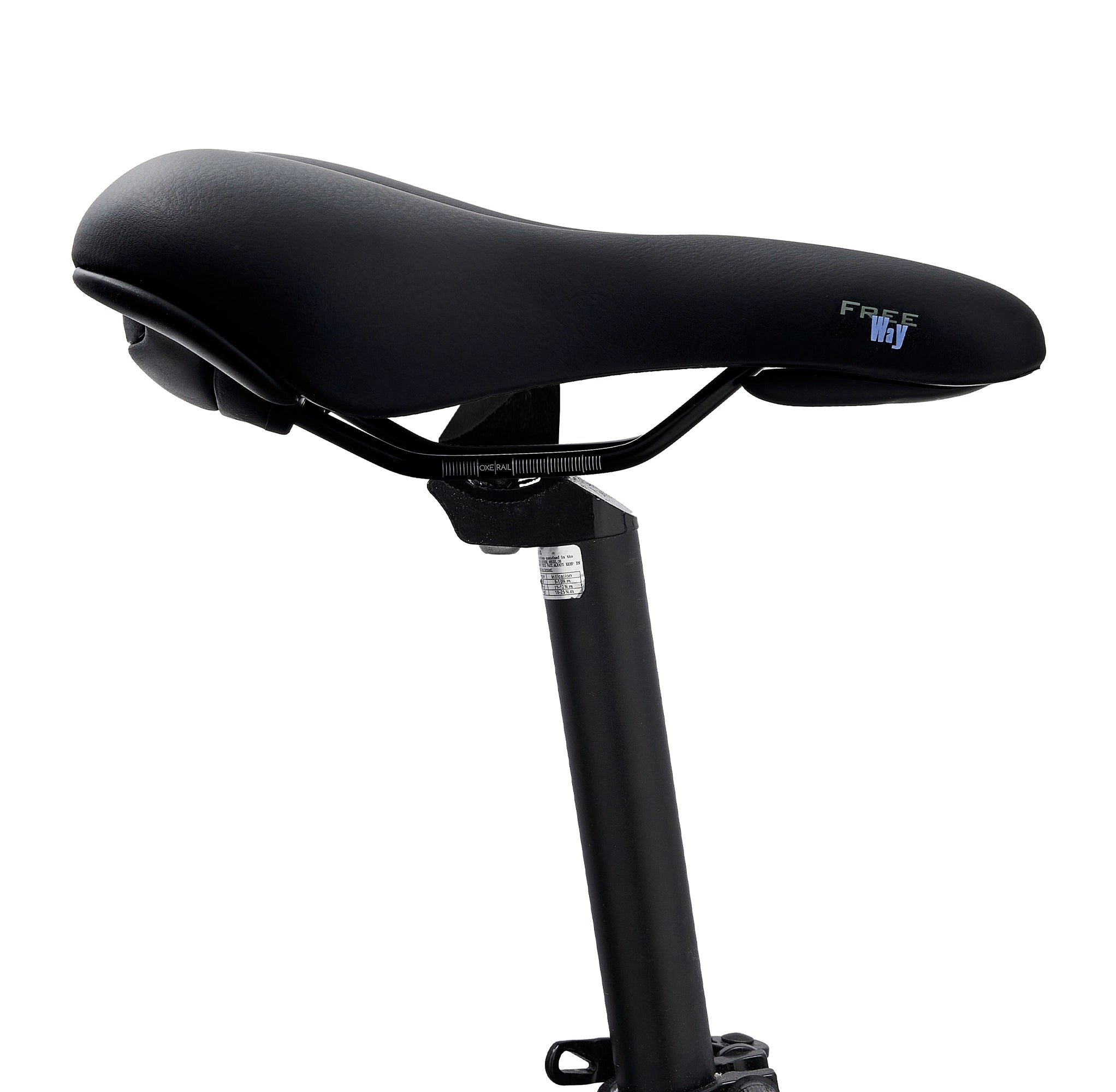 Hygge Virum Folding E-Bike Freeway comfort saddle designed for smooth everyday city riding