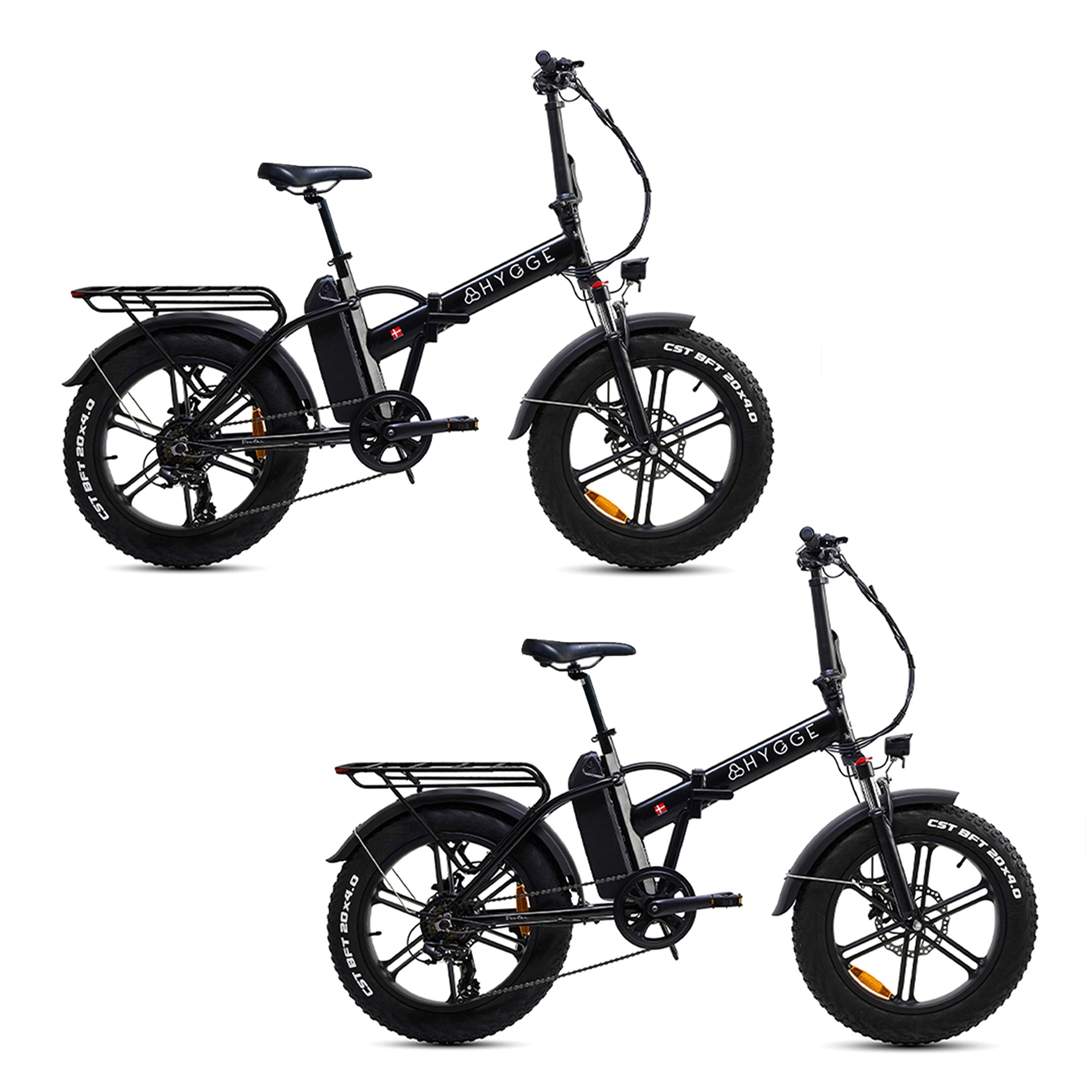 Vester Sammenklappelig Elcykel