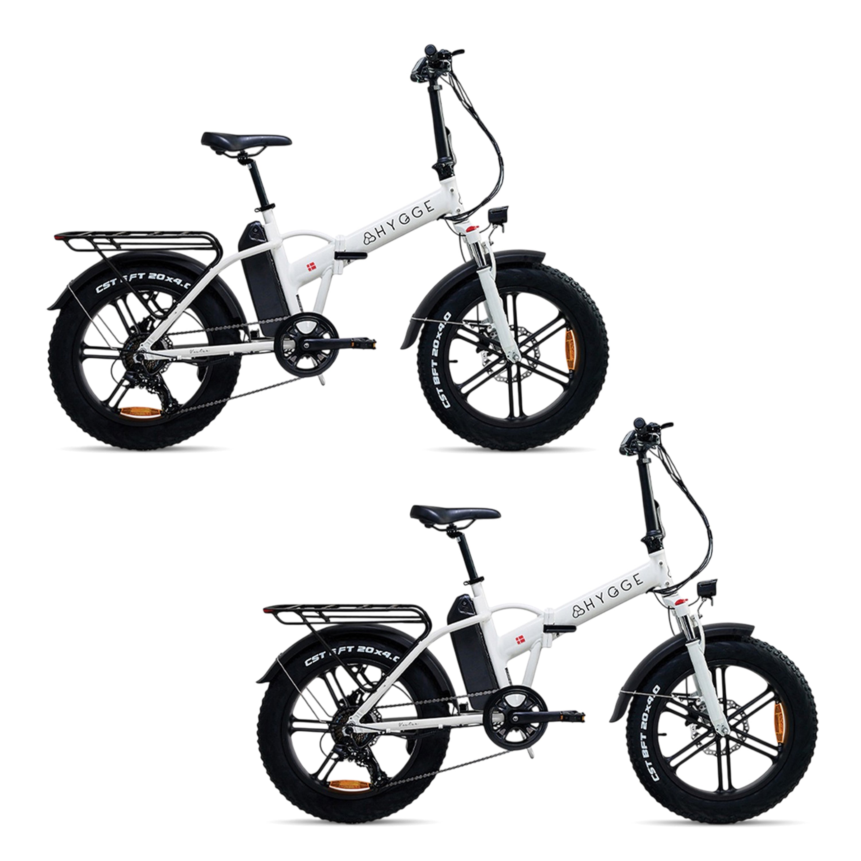 Vester Sammenklappelig Elcykel