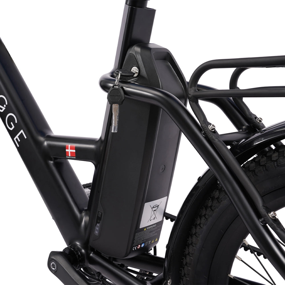 Hygge Herlev Auto E-Bike integrated removable Samsung battery 