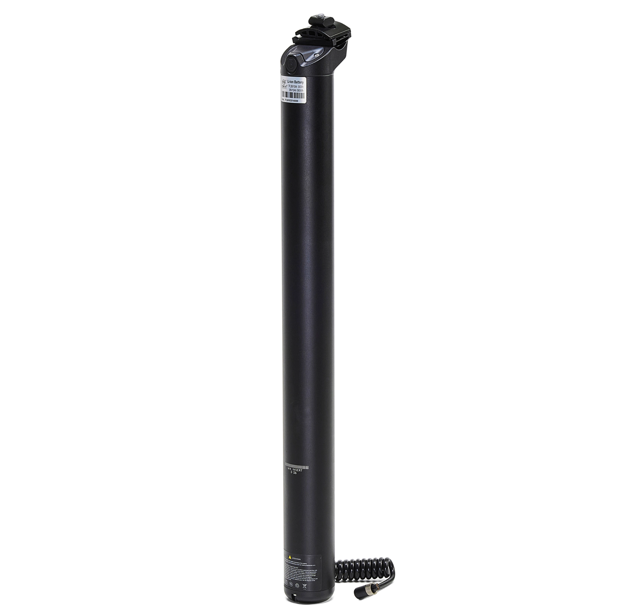 Hygge Virum Step Folding E-Bike integrated Samsung seat-post battery for lightweight compact commuting